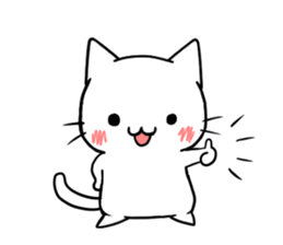 cat & chick sticker #14590832