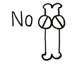 Bone 01 sticker #14590865