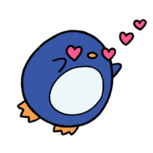 Chibird & Penguin Stickers sticker #14592112