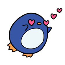 Chibird & Penguin Stickers sticker #14592112