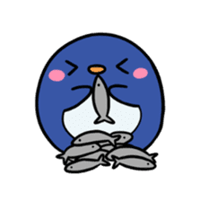 Chibird & Penguin Stickers sticker #14592116