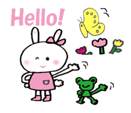 Mimi and Pyon sticker #14592128