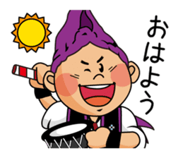 Official Eisa Mascot of Okinawa City sticker #14592664