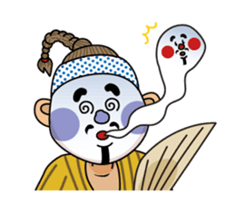 Official Eisa Mascot of Okinawa City sticker #14592677
