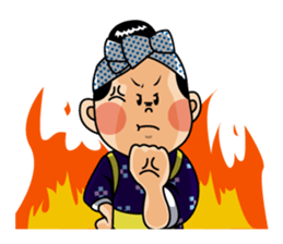 Official Eisa Mascot of Okinawa City sticker #14592679