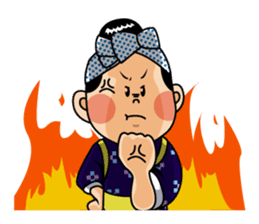 Official Eisa Mascot of Okinawa City sticker #14592679