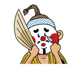 Official Eisa Mascot of Okinawa City sticker #14592681