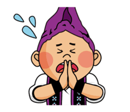 Official Eisa Mascot of Okinawa City sticker #14592684