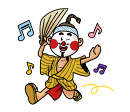 Official Eisa Mascot of Okinawa City sticker #14592699