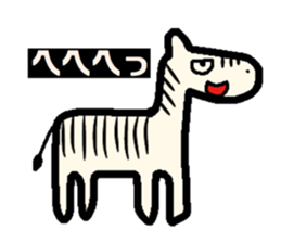 Monochrome PANDA. sticker #14592717