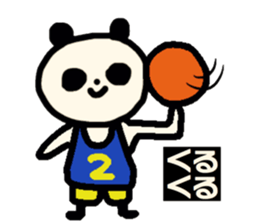 Monochrome PANDA. sticker #14592727