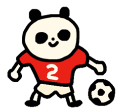 Monochrome PANDA. sticker #14592729