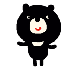 Monochrome PANDA. sticker #14592734