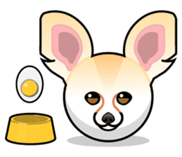 Fox Trot Stickers - Fennec Emoji Meme sticker #14592944