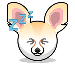 Fox Trot Stickers - Fennec Emoji Meme sticker #14592955