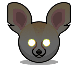 Fox Trot Stickers - Fennec Emoji Meme sticker #14592956