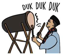 Ramadhan and Eid Mubarak sticker #14593182