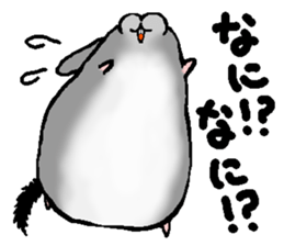 Chinchilla lanigera love sticker #14593416