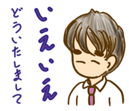 Funny Bussinesman !! sticker #14593560