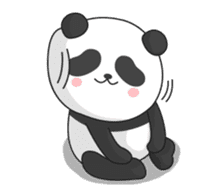 Shaking with Panda Yuan-Zai sticker #14593758