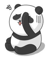 Shaking with Panda Yuan-Zai sticker #14593759