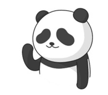 Shaking with Panda Yuan-Zai sticker #14593761