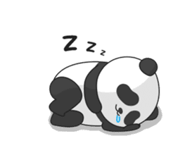 Shaking with Panda Yuan-Zai sticker #14593762