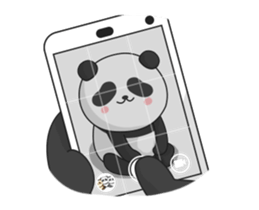 Shaking with Panda Yuan-Zai sticker #14593779