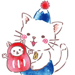Tamanyan JapanCat of the Mount Fuji hat
