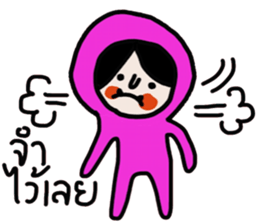 Pink in January sticker #14594475