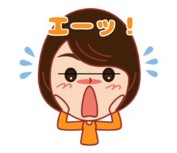 Hppy life Sticker winter version. sticker #14594592