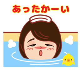 Hppy life Sticker winter version. sticker #14594599