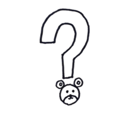 Bear's Sticker! sticker #14595147