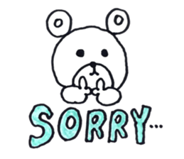 Bear's Sticker! sticker #14595150