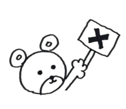 Bear's Sticker! sticker #14595179