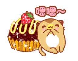 Niu Niu Cat "Sweet Heart" sticker #14595421