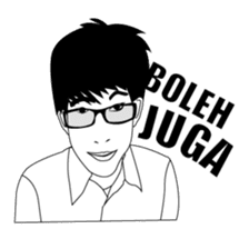 Daily Cool Indonesian Language sticker #14595604