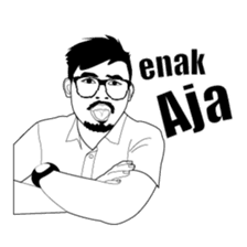Daily Cool Indonesian Language sticker #14595619