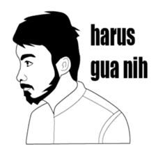 Daily Cool Indonesian Language sticker #14595620