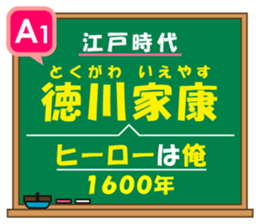 Japanese history/The Edo Period sticker #14595823