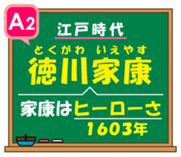 Japanese history/The Edo Period sticker #14595825