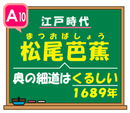 Japanese history/The Edo Period sticker #14595841