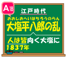 Japanese history/The Edo Period sticker #14595857