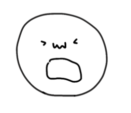 face sticker with japanese sticker #14596189