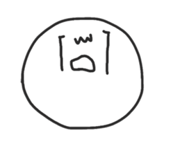 face sticker with japanese sticker #14596190