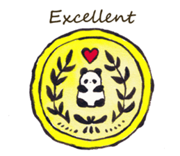 Cute animals in fairy tales sticker #14597552