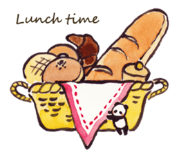 Cute animals in fairy tales sticker #14597555