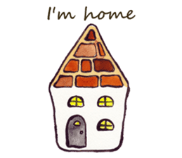 Cute animals in fairy tales sticker #14597557