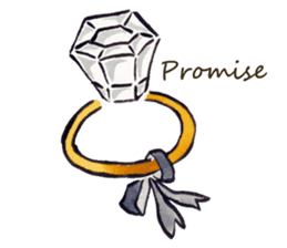 Cute animals in fairy tales sticker #14597561