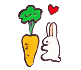 Cute animals in fairy tales sticker #14597567